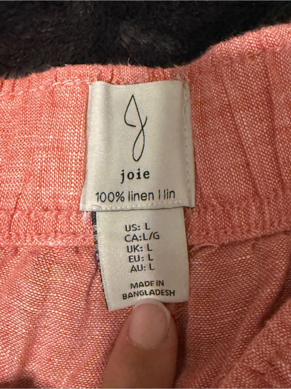 Euro summer style Wide-Leg 100% Linen Pants in Red Rose - Picture 4 of 9